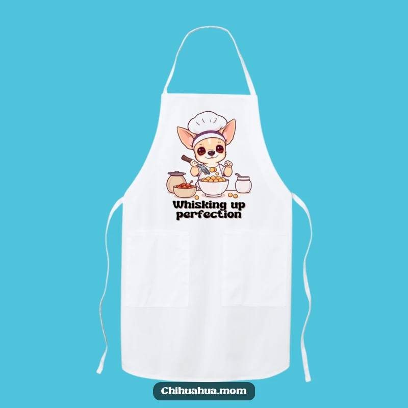 Funny Chihuahua Chef Apron: Cook with Canine Culinary Flair