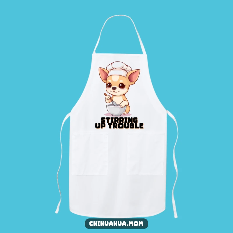 Funny Chihuahua Chef Apron: Cook Up A Storm In Style!