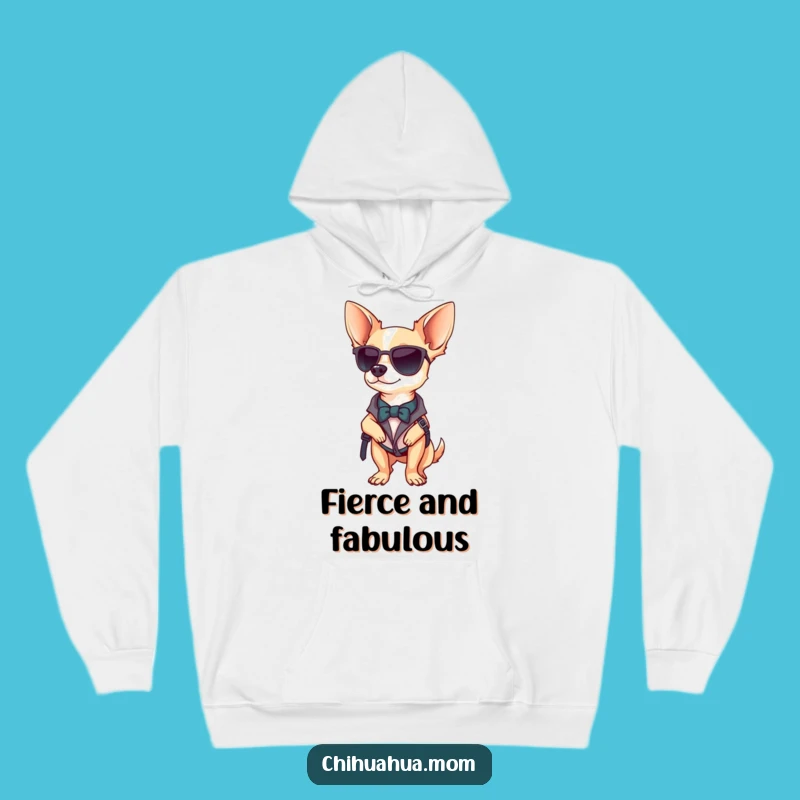 Funny Chihuahua Style Hoodie: Cozy Confidence, Perfect Gift