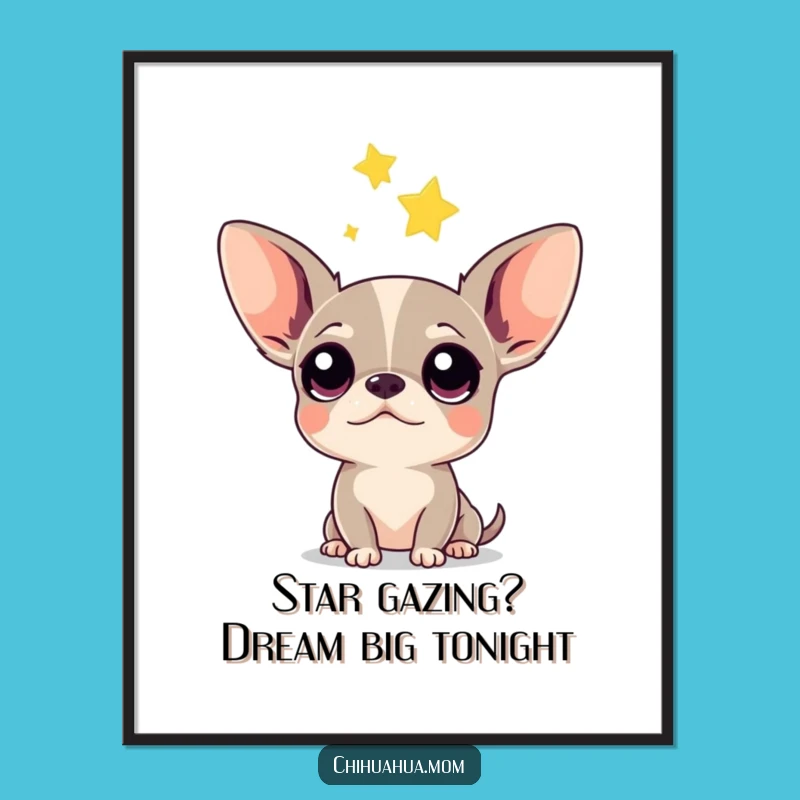 Free Printable Chihuahua Art: Funny Dog Decor, Downloadable Wall Art for Home & Office