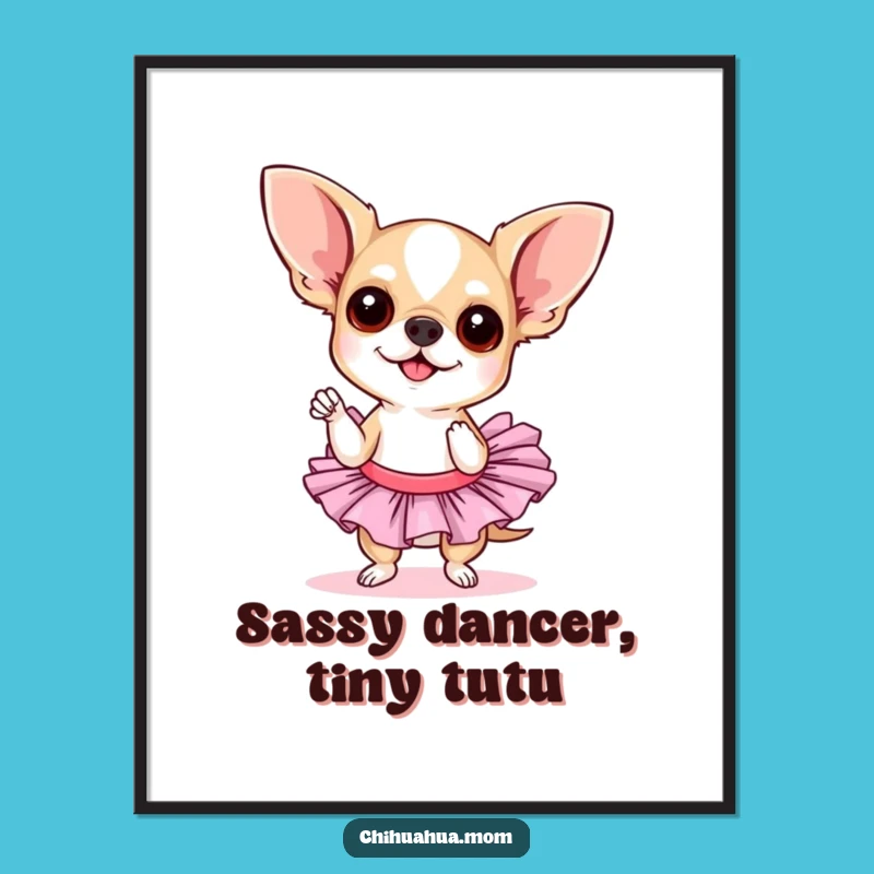 Free Printable Wall Art: Sassy Chihuahua Diva Decor