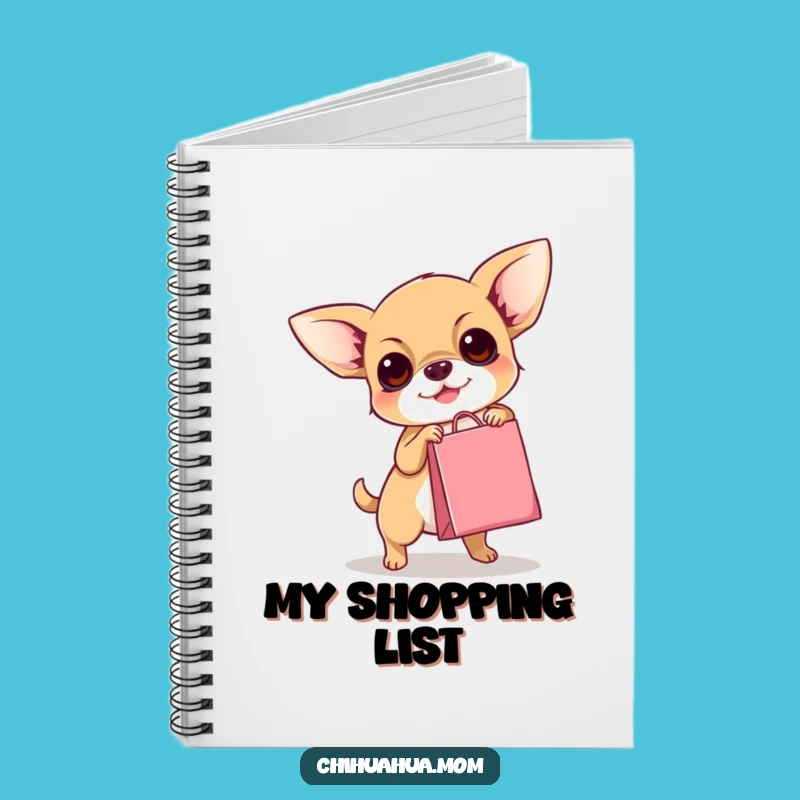 Funny Chihuahua Journal: Hilarious Dog's Shopping List, Perfect Creative Funny Gift!