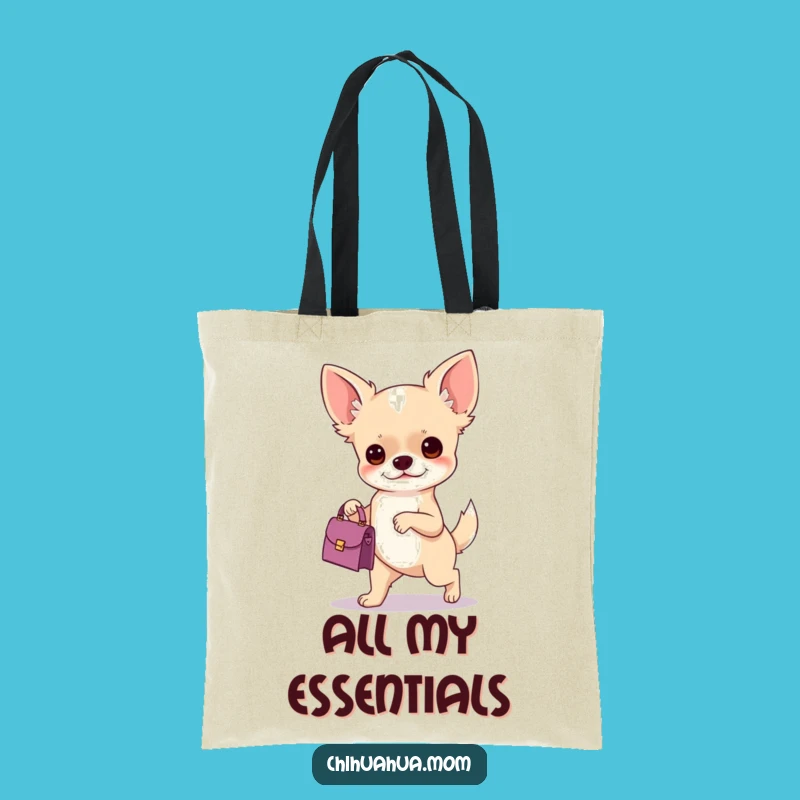 Funny Chihuahua Handbag Tote: Chic & Humorous Gift for Everyday Carry